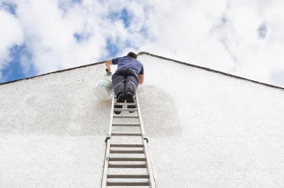 Peinture extérieure à Bizeneuille — façades et ravalement